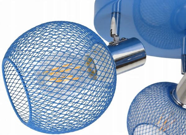 Lampa Sufitowa Żyrandol Plafon okrągły ruchome klosze dla dzieci młodzieży - obrazek 8