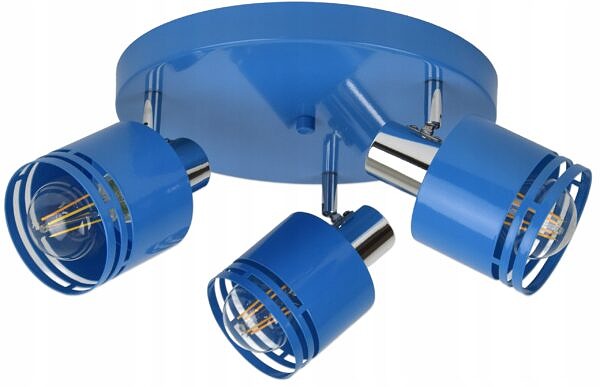 Lampa Sufitowa Żyrandol Plafon Reflektor E27 ruchomy dla dzieci młodzieży - obrazek 15