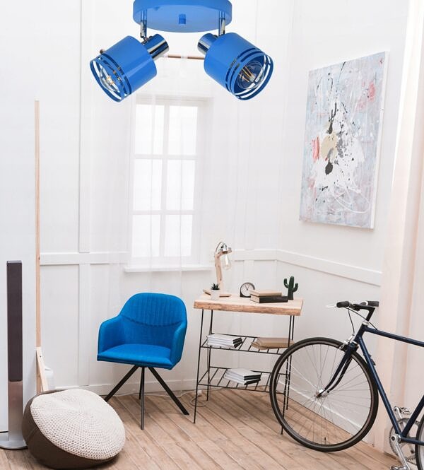 Lampa Sufitowa Żyrandol Plafon Ruchome Klosze dla dzieci młodzieży LED - obrazek 12