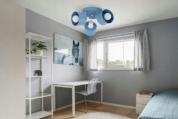 Lampa oświetlenie sufitowa dla chłopca dziewczynki do sypialni ruchoma spot - obrazek 2