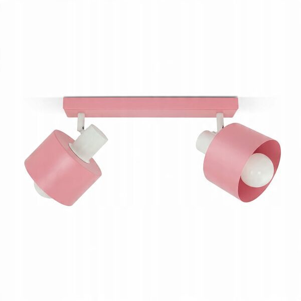 Nowoczesna lampa do pokoju dziecięcego młodzieżowego sypialni różowa LOFT - obrazek 9